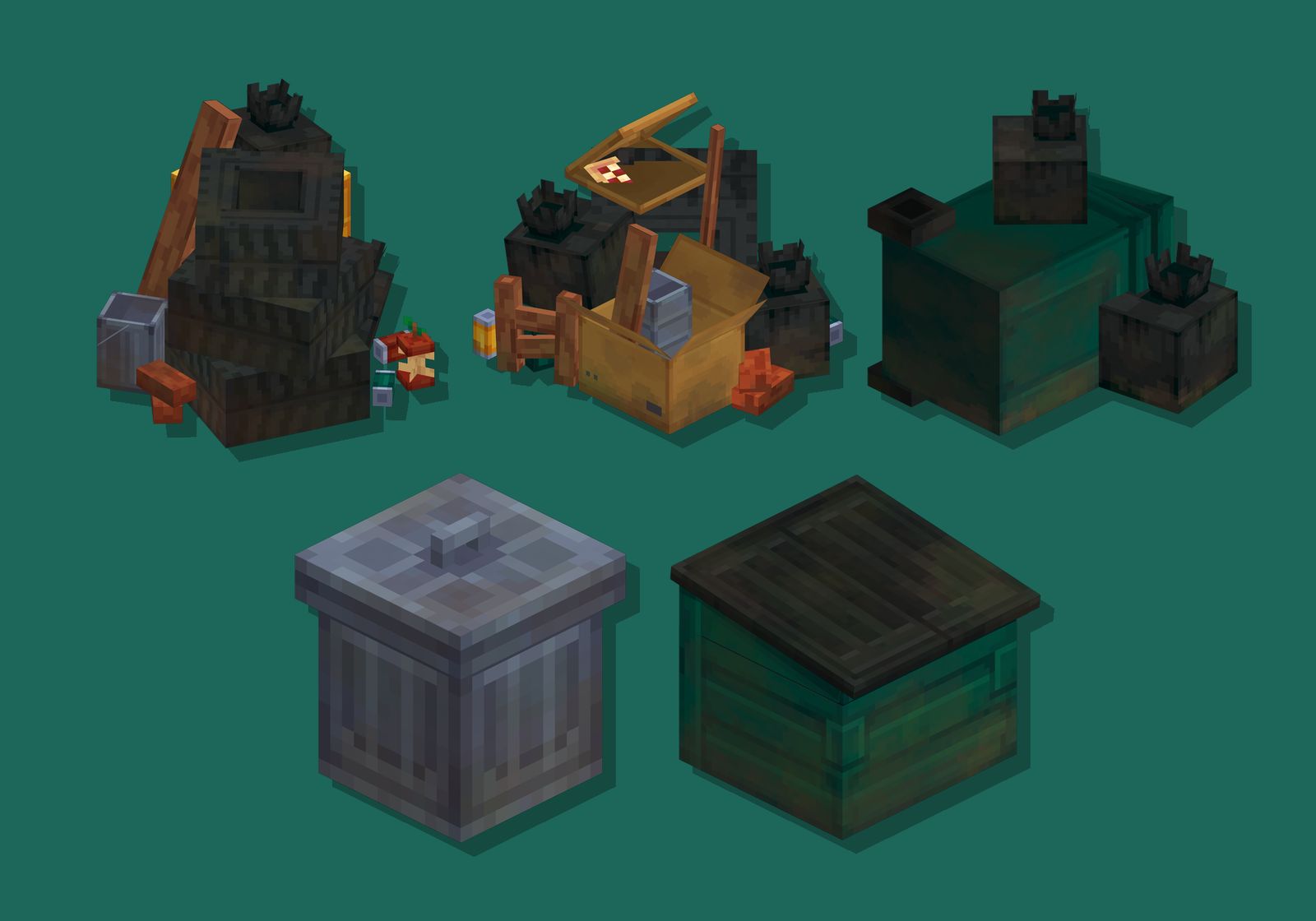 NomCraft trash
