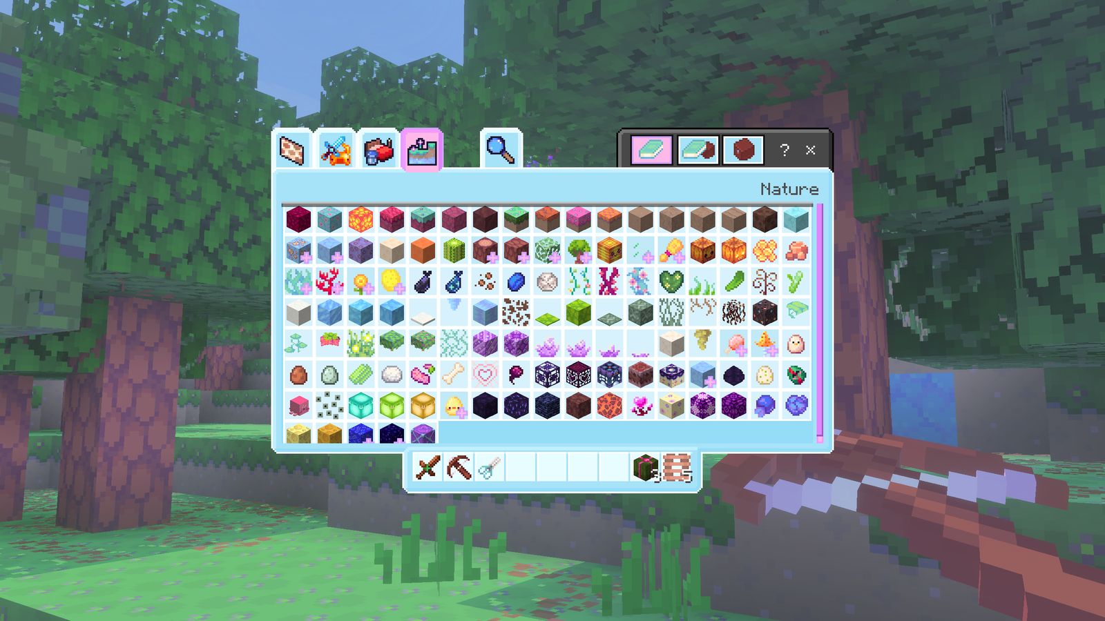 Cow in the Super Cute hotbar · 4